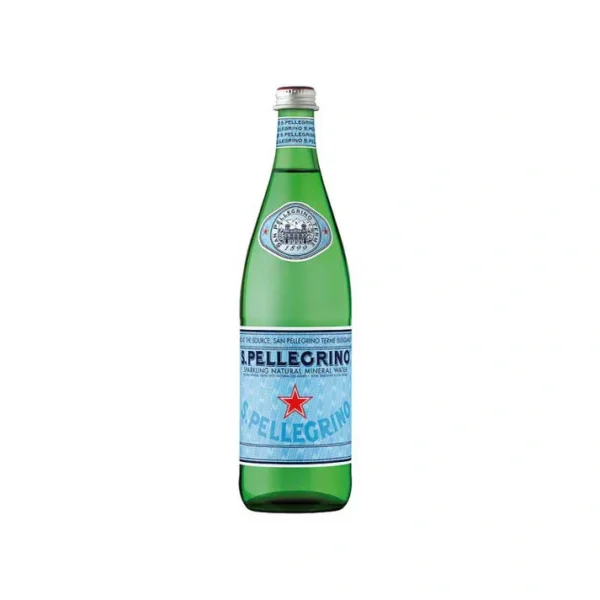 San Pellegrino Sparkling Water Glass Bottle 6 x 750ml